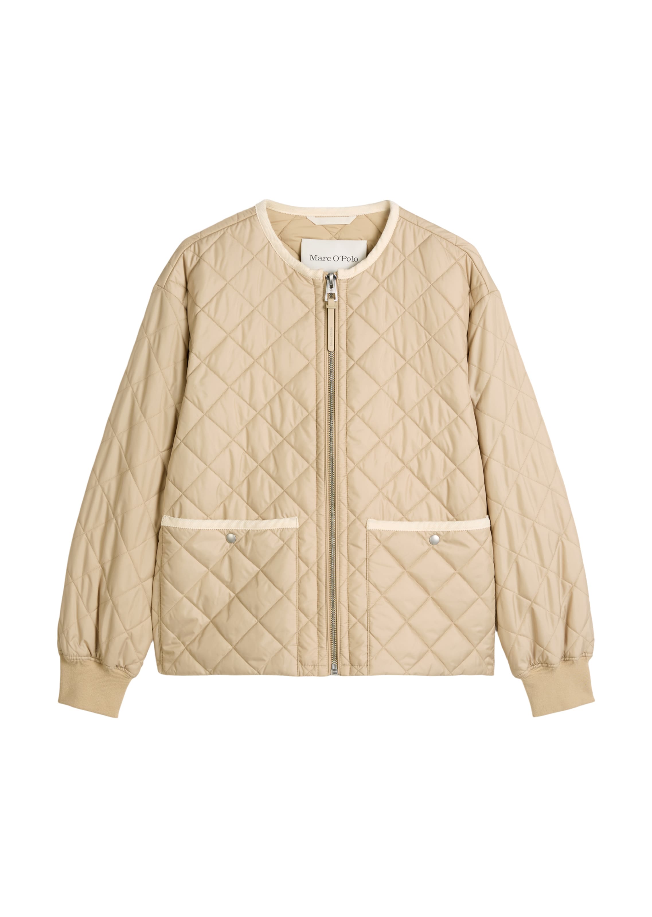 Marc O'Polo Between-Season Jacket in Beige: front