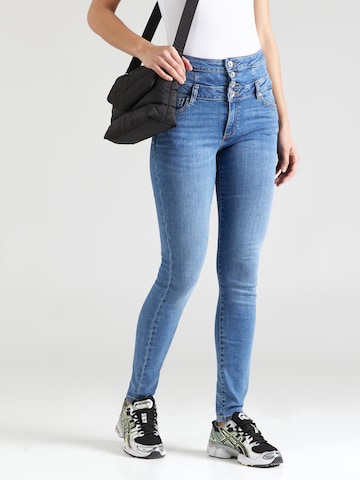 Skinny Jean 'HUSH' ONLY en bleu : devant