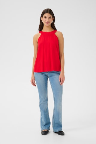 Cream Blouse 'CRTiah' in Red