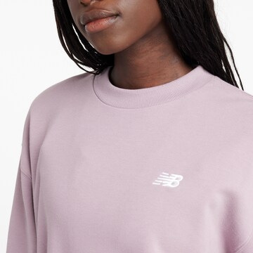new balance Sweatshirt in Lila