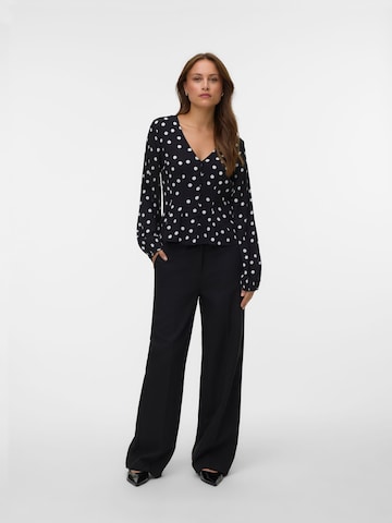 Chemisier 'VMElisa' VERO MODA en noir