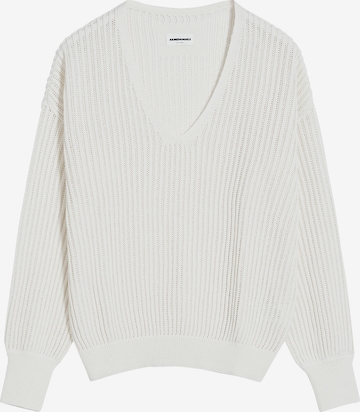 Pull-over 'RANAA CROCHET' ARMEDANGELS en blanc : devant