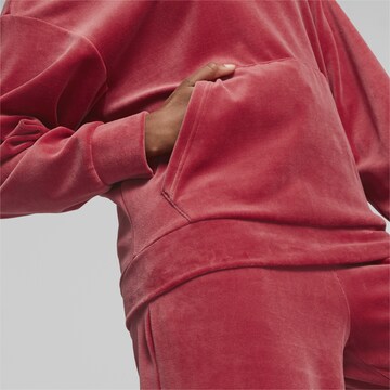 Sweat-shirt 'ESS+' PUMA en rouge