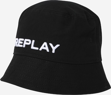 REPLAY Hat in Black: front
