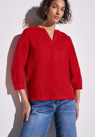 STREET ONE Bluse in Rot: Vorderseite