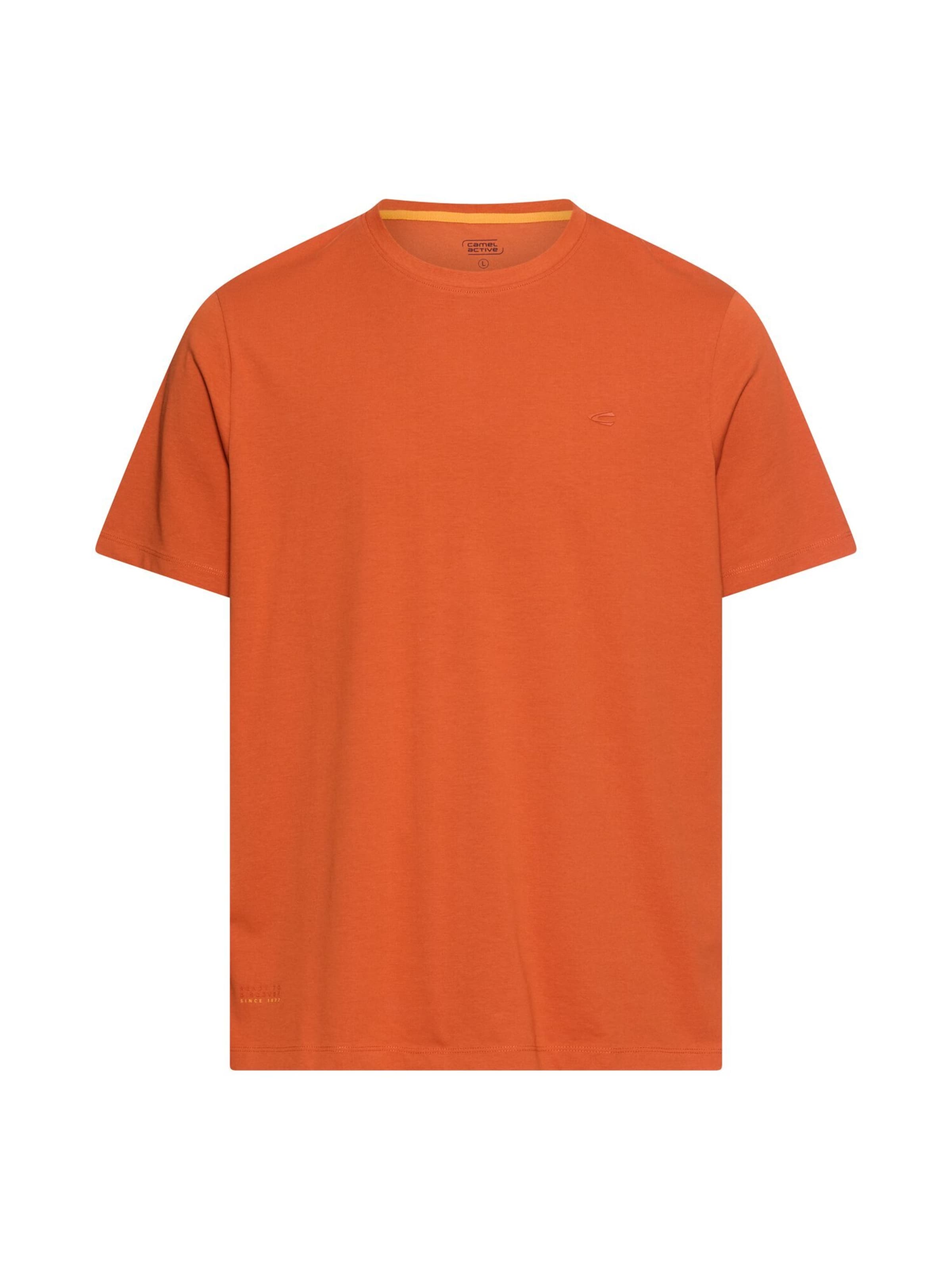 CAMEL ACTIVE Shirt 'fleXXXactive©' in Orange: front