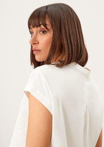 s.Oliver Blouse in White