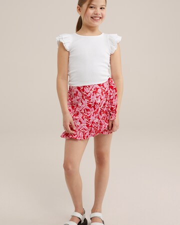 rožinė WE Fashion Standartinis Kelnės