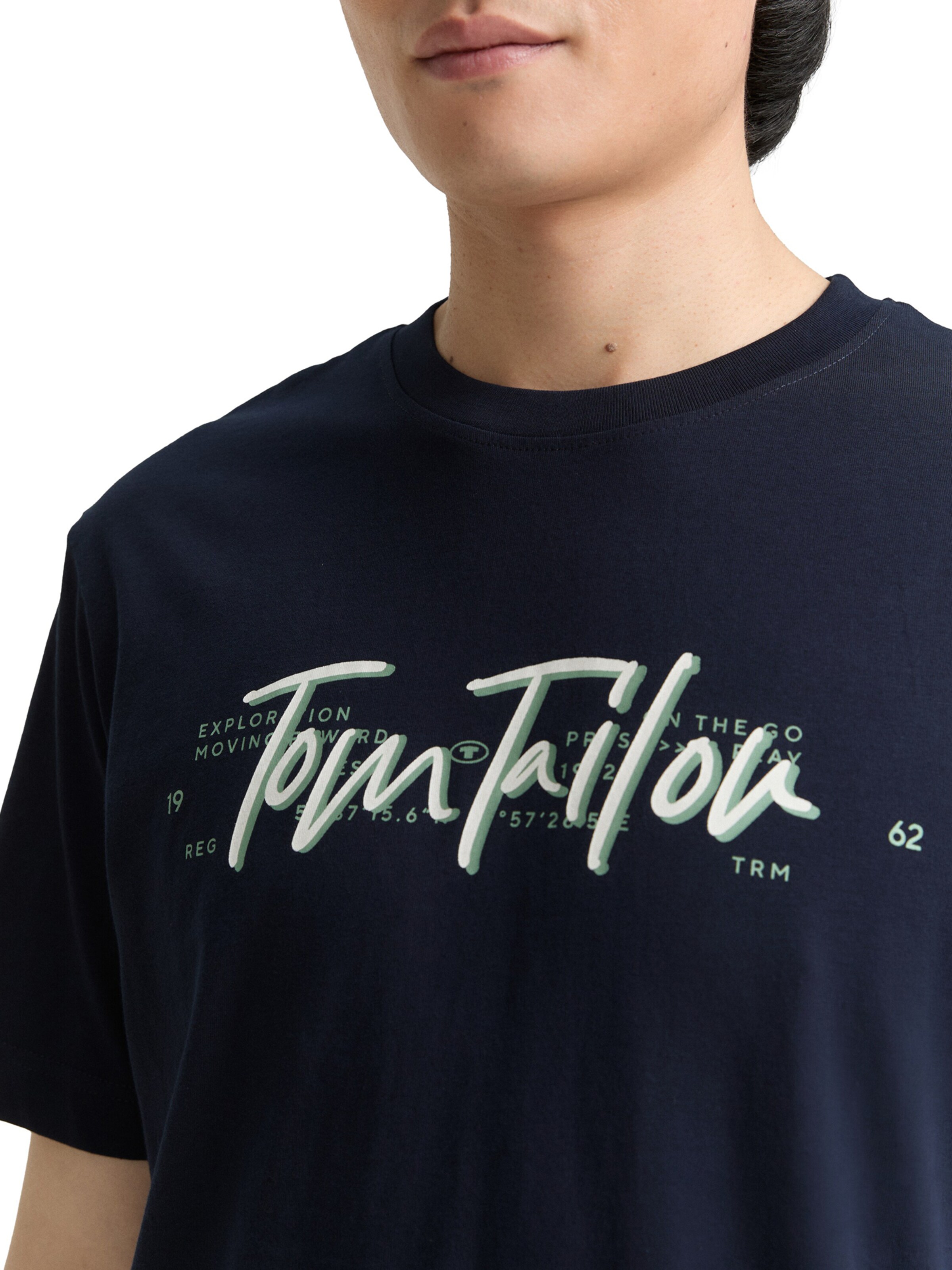 T-Shirt TOM TAILOR en bleu