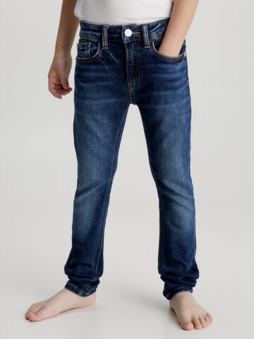Calvin Klein Jeans Skinny Jeans i blå: framsida