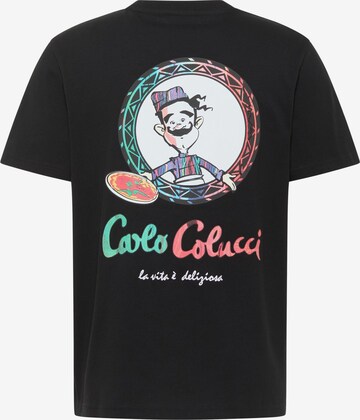 T-Shirt 'di Cugno' Carlo Colucci en noir