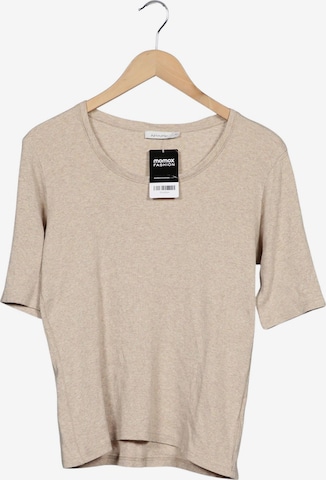 hessnatur Top & Shirt in L in Beige: front