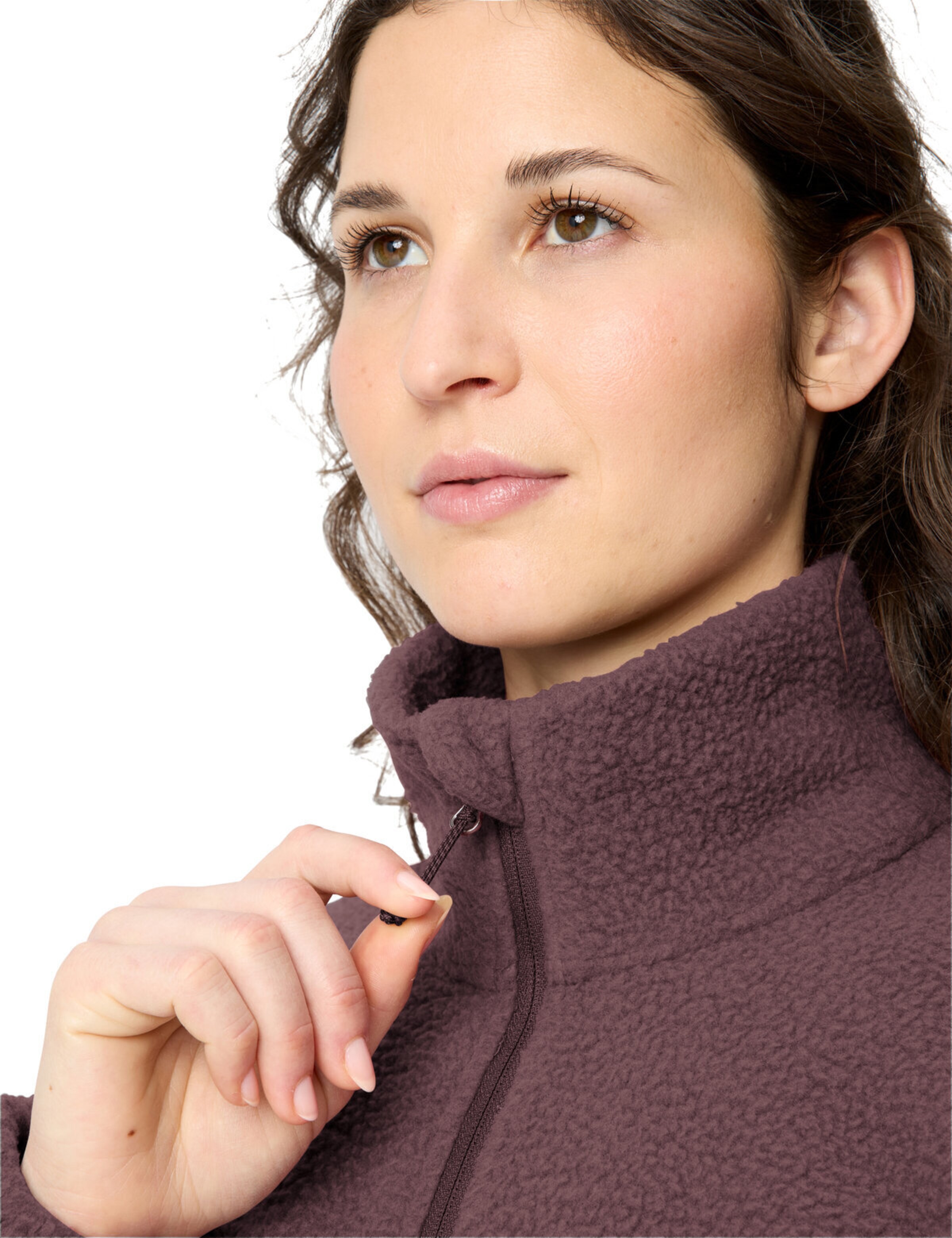 VAUDE Sports sweater 'Najun' in Red