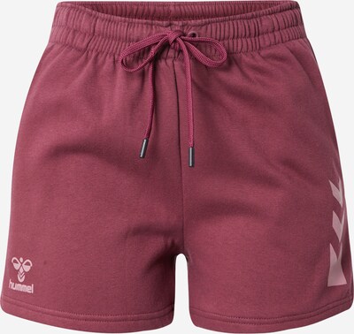 Hummel Pantalon de sport 'Active' en violet / merlot, Vue avec produit