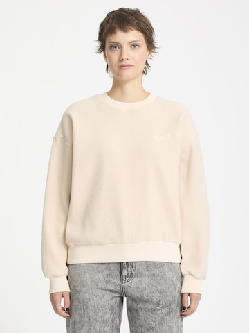 Sweat-shirt 'Too Doo' Volcom en beige : devant
