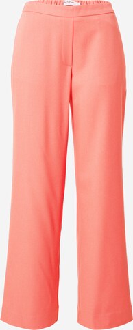 MSCH COPENHAGEN Loose fit Pants in Pink: front