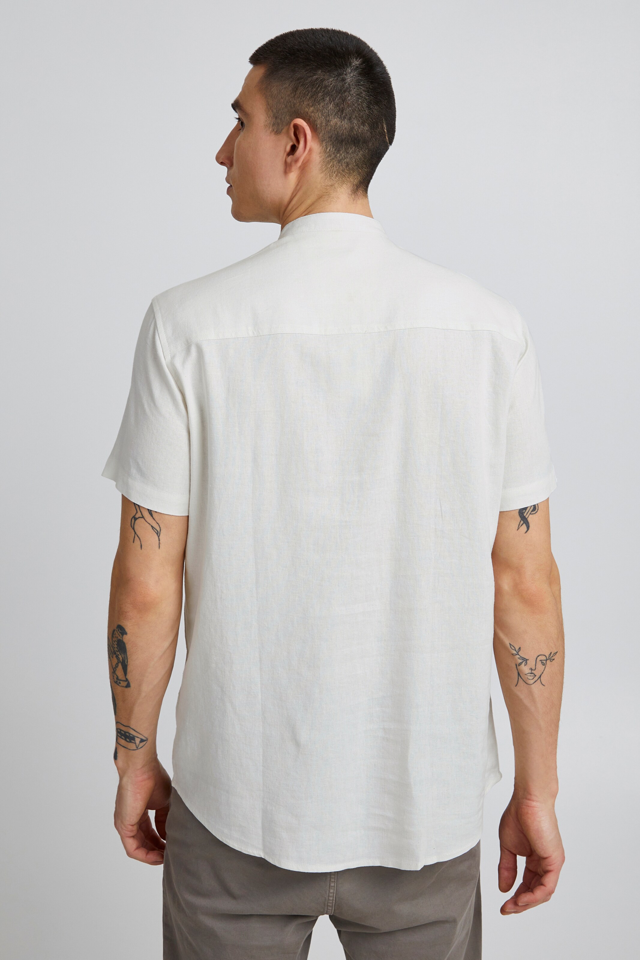 Männer 11 Project Bekleidung 11 Project Hemd 'PROcke' in Offwhite - GB45948 Männer 11 Project Bekleidung 11 Project Hemd 'PROcke' in Offwhite - GB45948