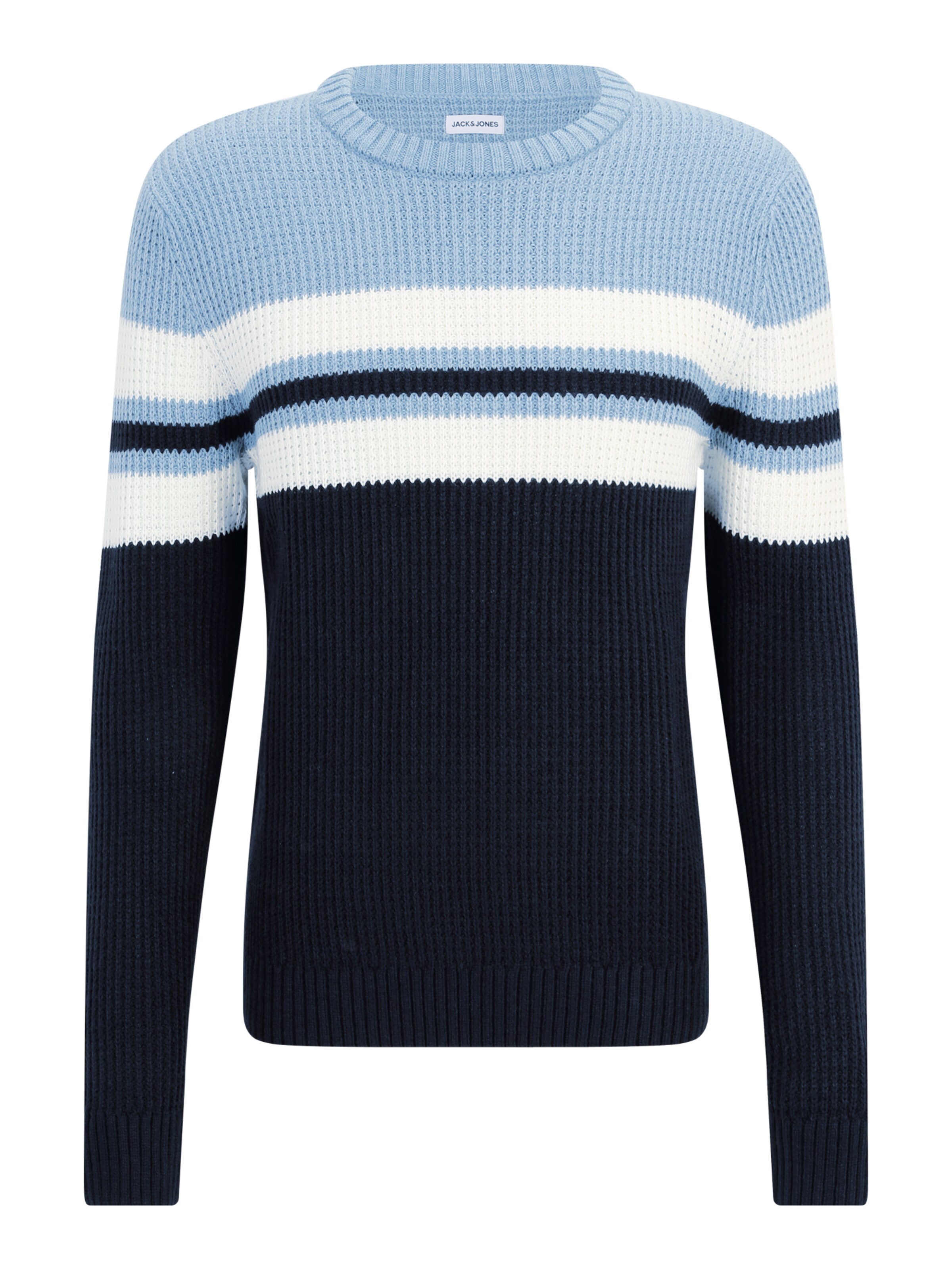 JACK & JONES Pullover 'JJSander' in Blau: Vorderseite