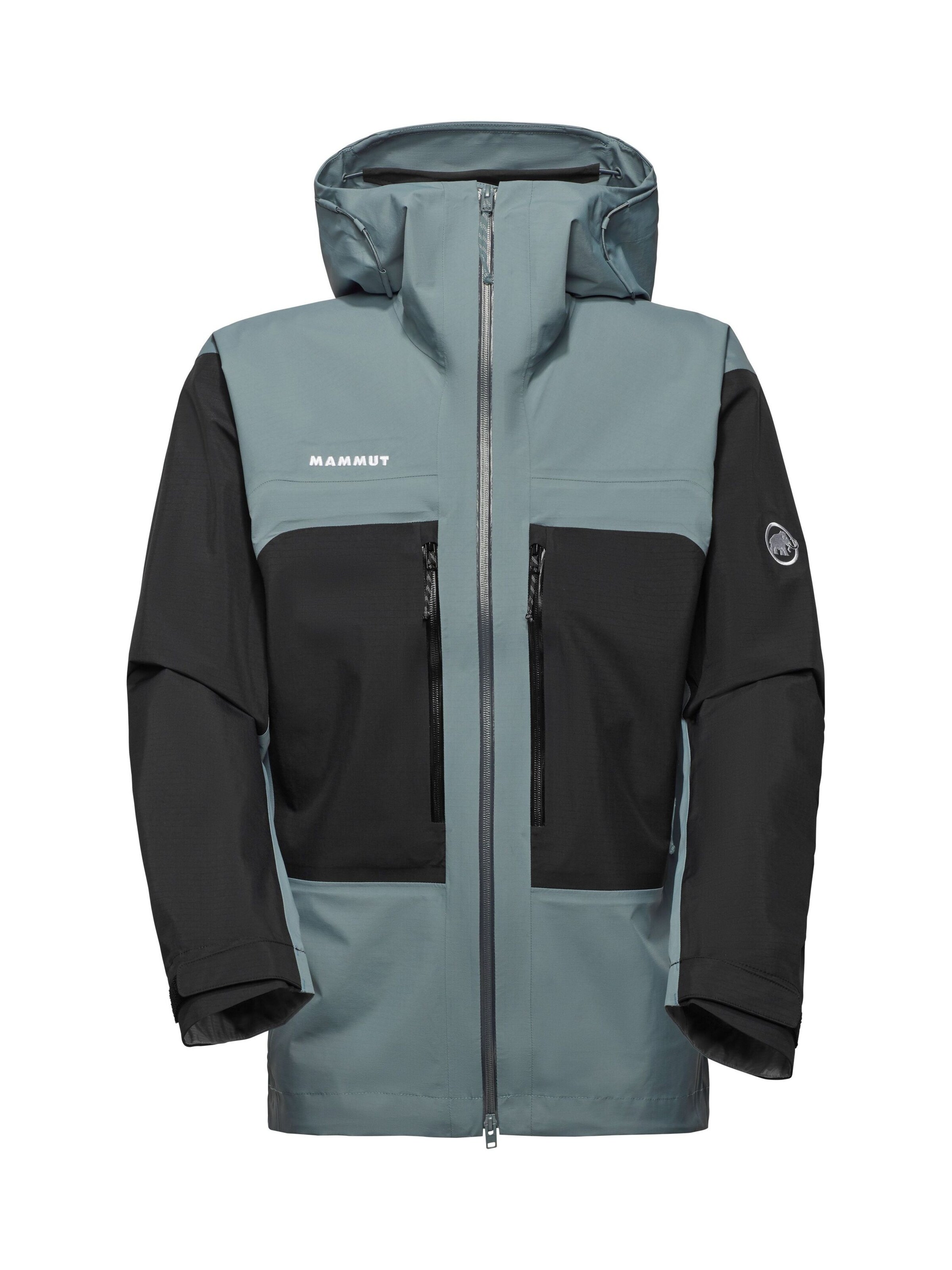 MAMMUT Outdoorjacke in Schwarz: Vorderseite