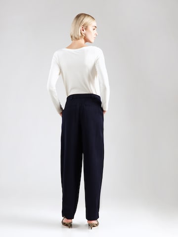 Baggy Pantaloni con pieghe di MSCH COPENHAGEN in blu