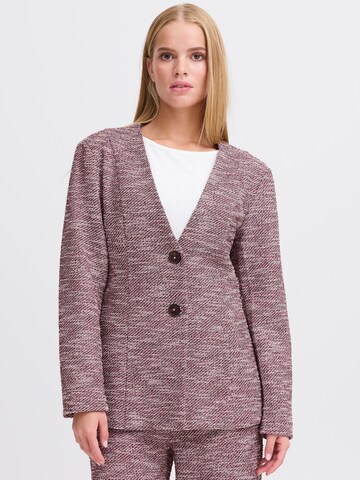 ICHI Blazer ' IHKATE CHECLÉ BL2 ' in Purple