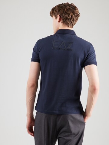EA7 Emporio Armani Särk, värv sinine: eest vaates