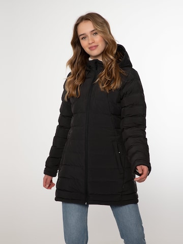 PROTEST Winterjacke 'BLOOM' in Schwarz: Vorderseite