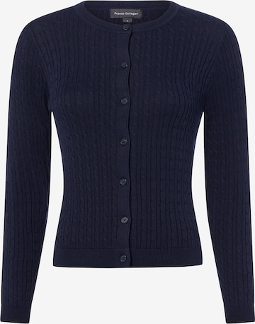 Cardigan Franco Callegari en bleu : devant