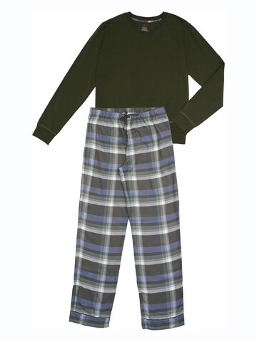 La V Pajamas long in Green