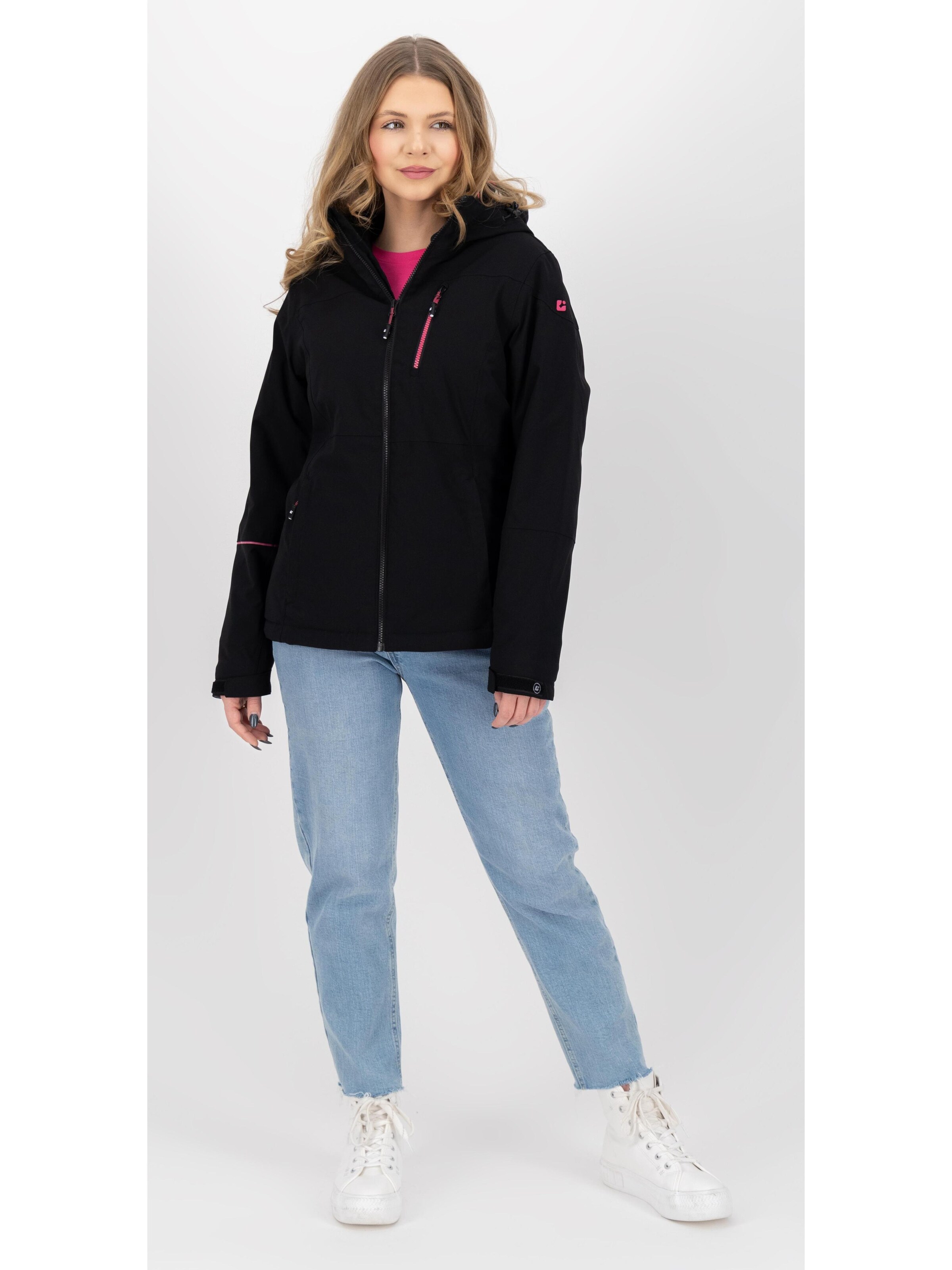 KILLTEC Winter Jacket 'KSW 438' in Black