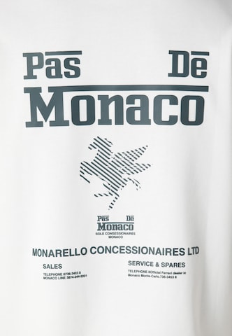 Pas De Monaco Shirt in Wit: terug