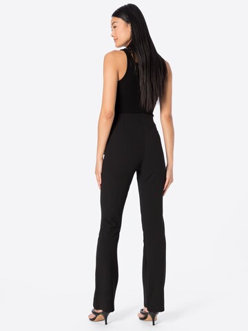 Gina Tricot Flared Pants 'Lindy' in Black