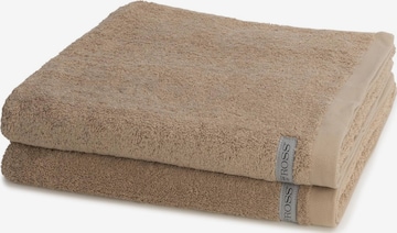 ROSS Handtuch 'Sinfonie' in Braun: Vorderseite