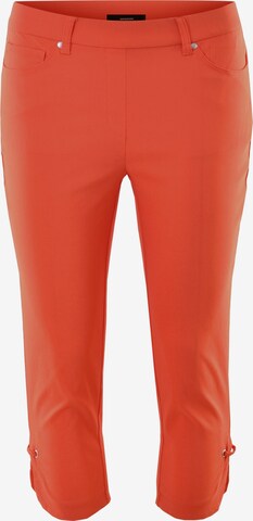 Navigazione Slim fit Pants in Orange: front