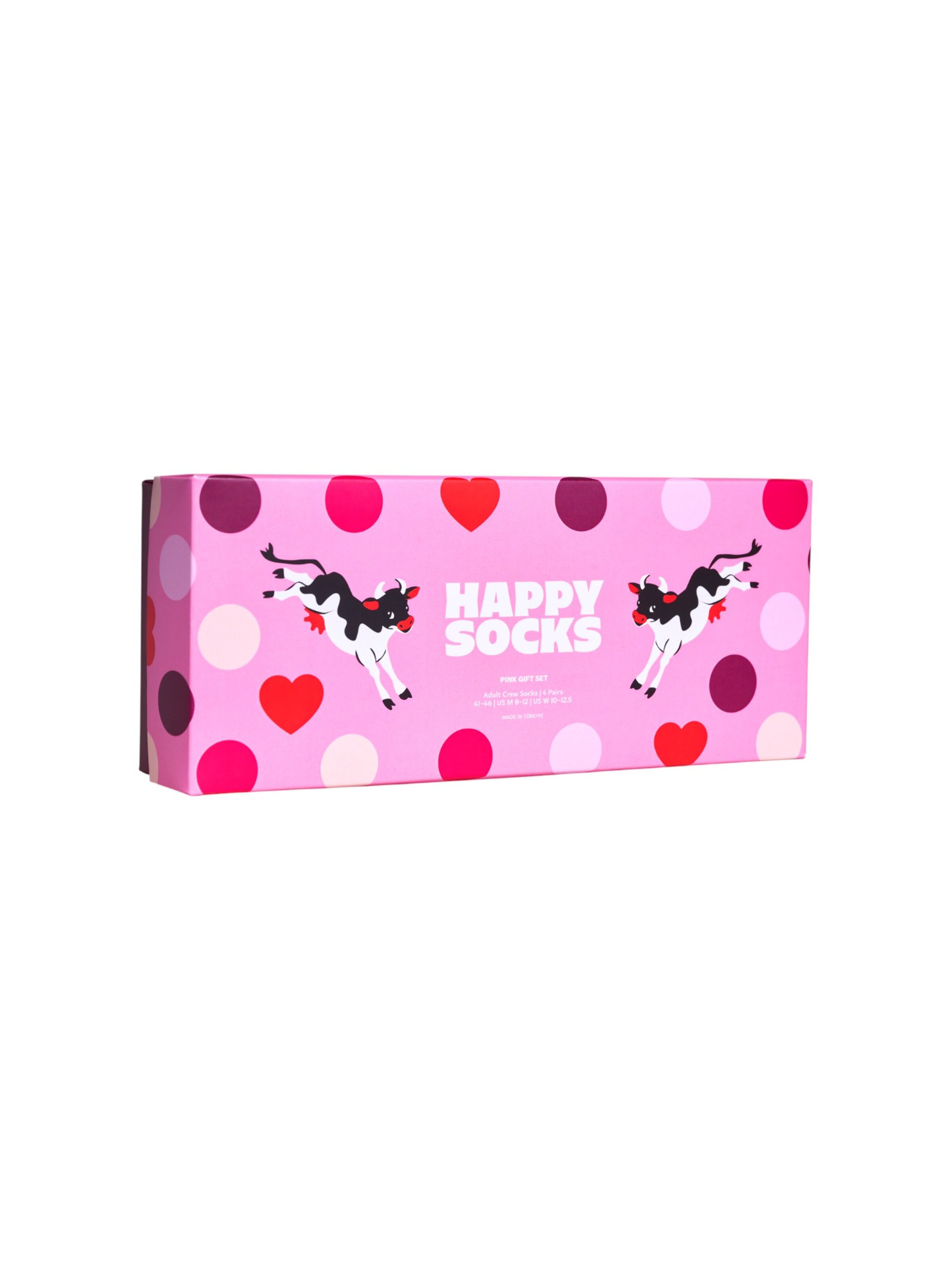 Happy Socks Socken '4-Pack Pink Socks Gift Set' in Pink