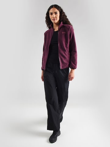 JACK WOLFSKIN Funktionsfleecejacke 'MOONRISE' in Lila
