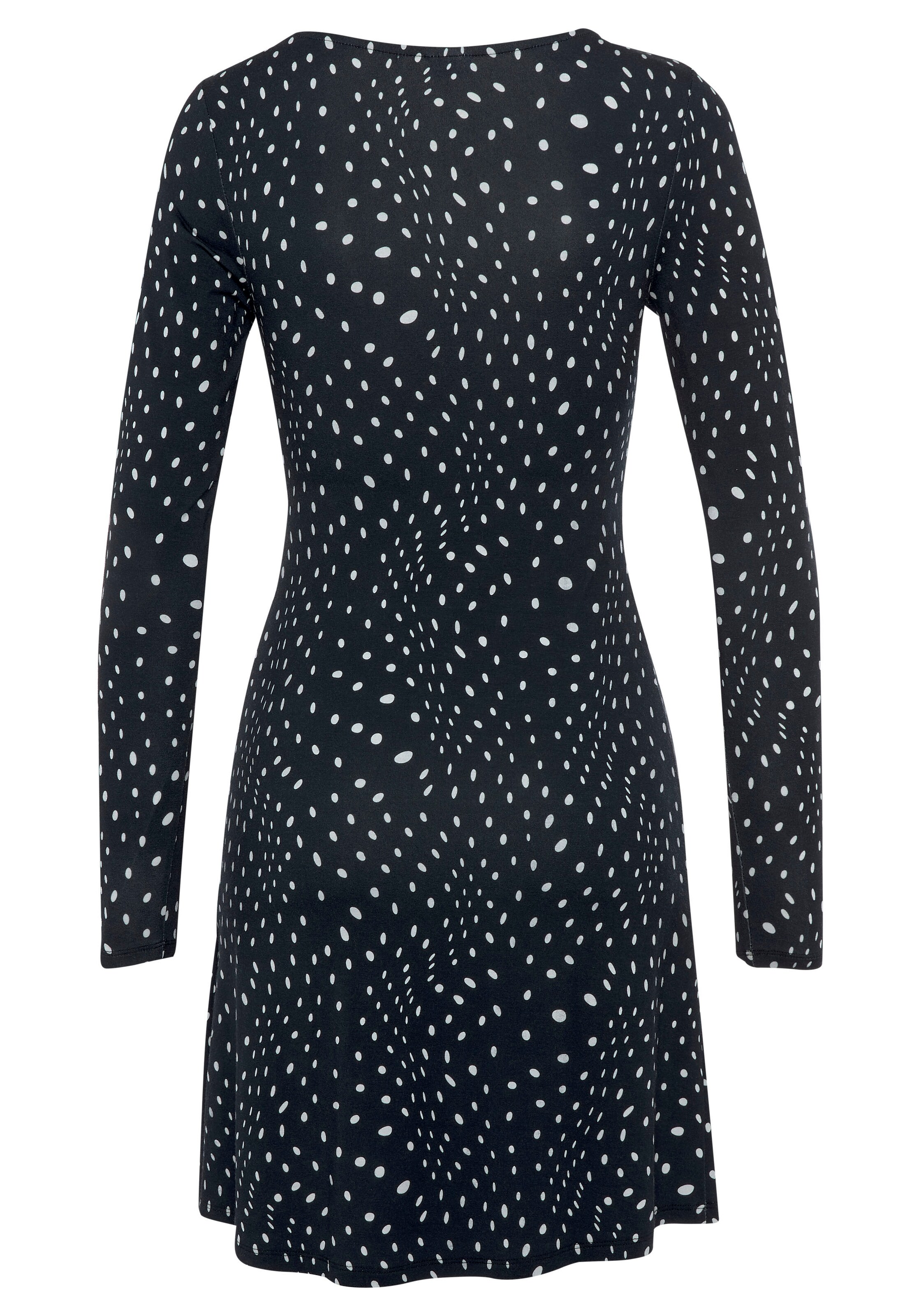 LASCANA Obleka | črna barva