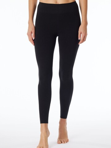 SCHIESSER Skinny Leggings 'Invisible' in Zwart