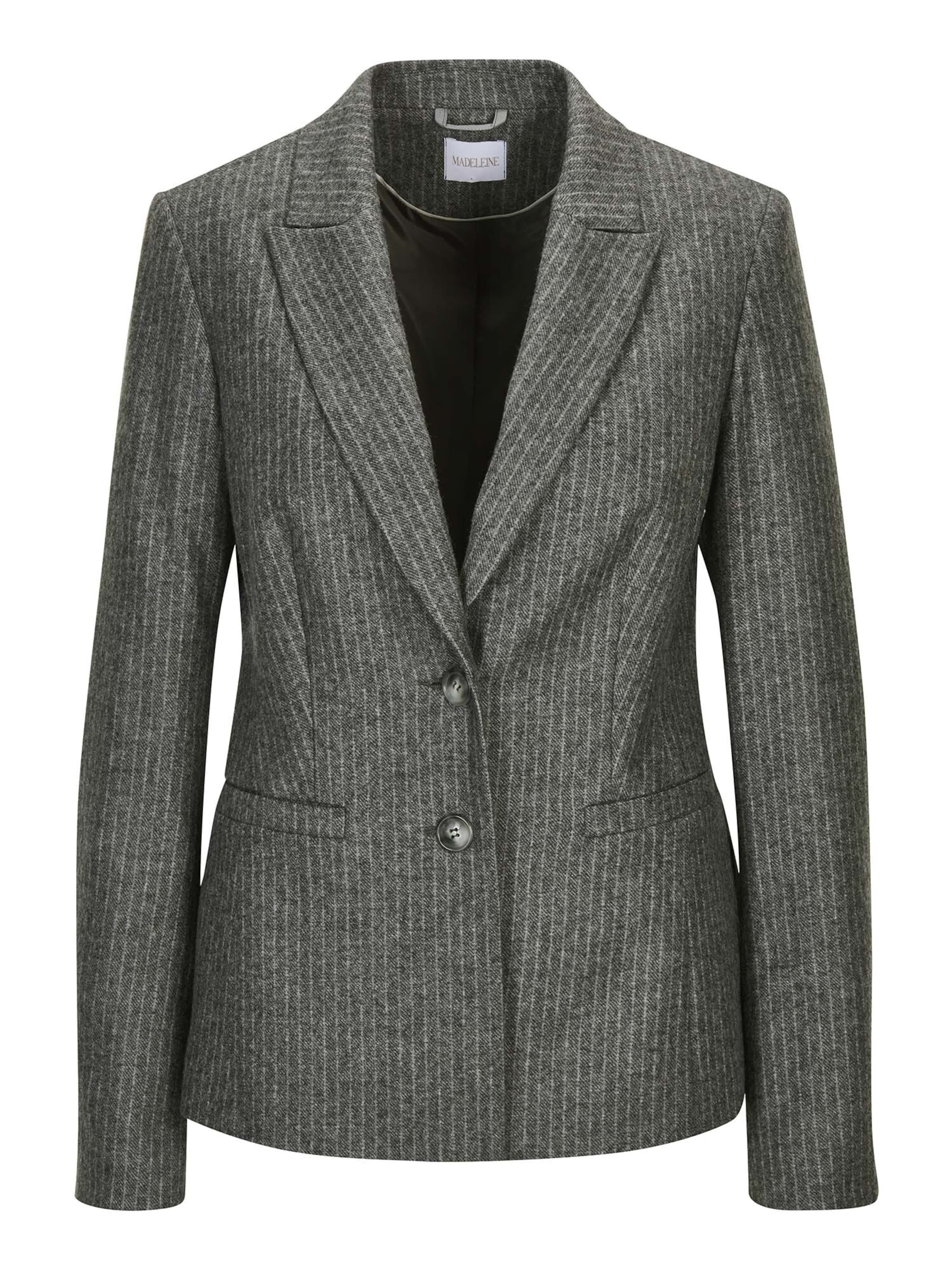 Blazer MADELEINE en gris : devant