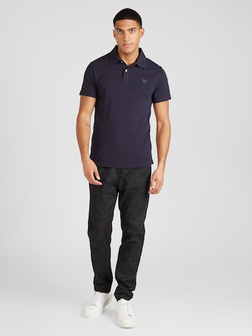 GUESS Poloshirt 'NOLAN' in Blau