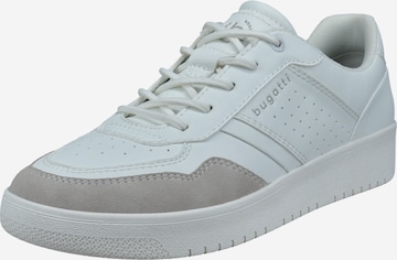 bugatti - Zapatillas deportivas bajas en blanco: frente
