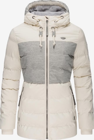 Ragwear Winter Jacket 'Quantic' in Beige