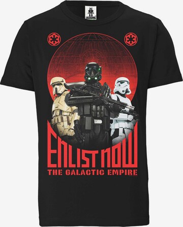 LOGOSHIRT T-Shirt 'Star Wars' in Mischfarben: predná strana