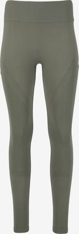 Athlecia Skinny Workout Pants 'NAGAR' in Green: front