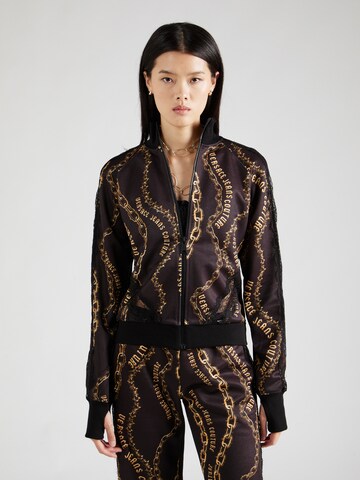 Versace Jeans Couture Sweatjacke in Schwarz: Vorderseite