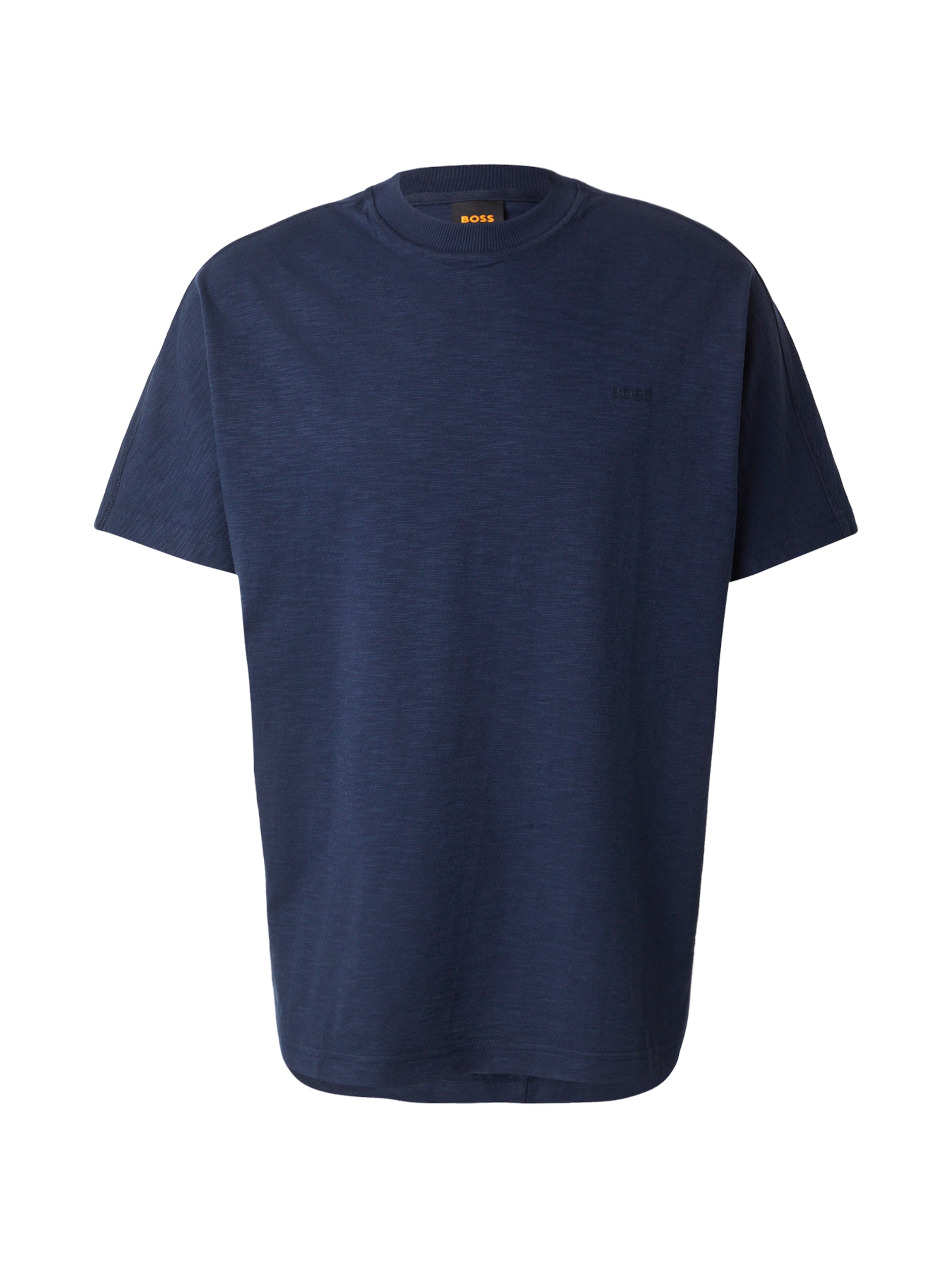 BOSS Shirt in Blauw: voorkant