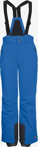 KILLTEC Regular Outdoor Pants in Blue: front