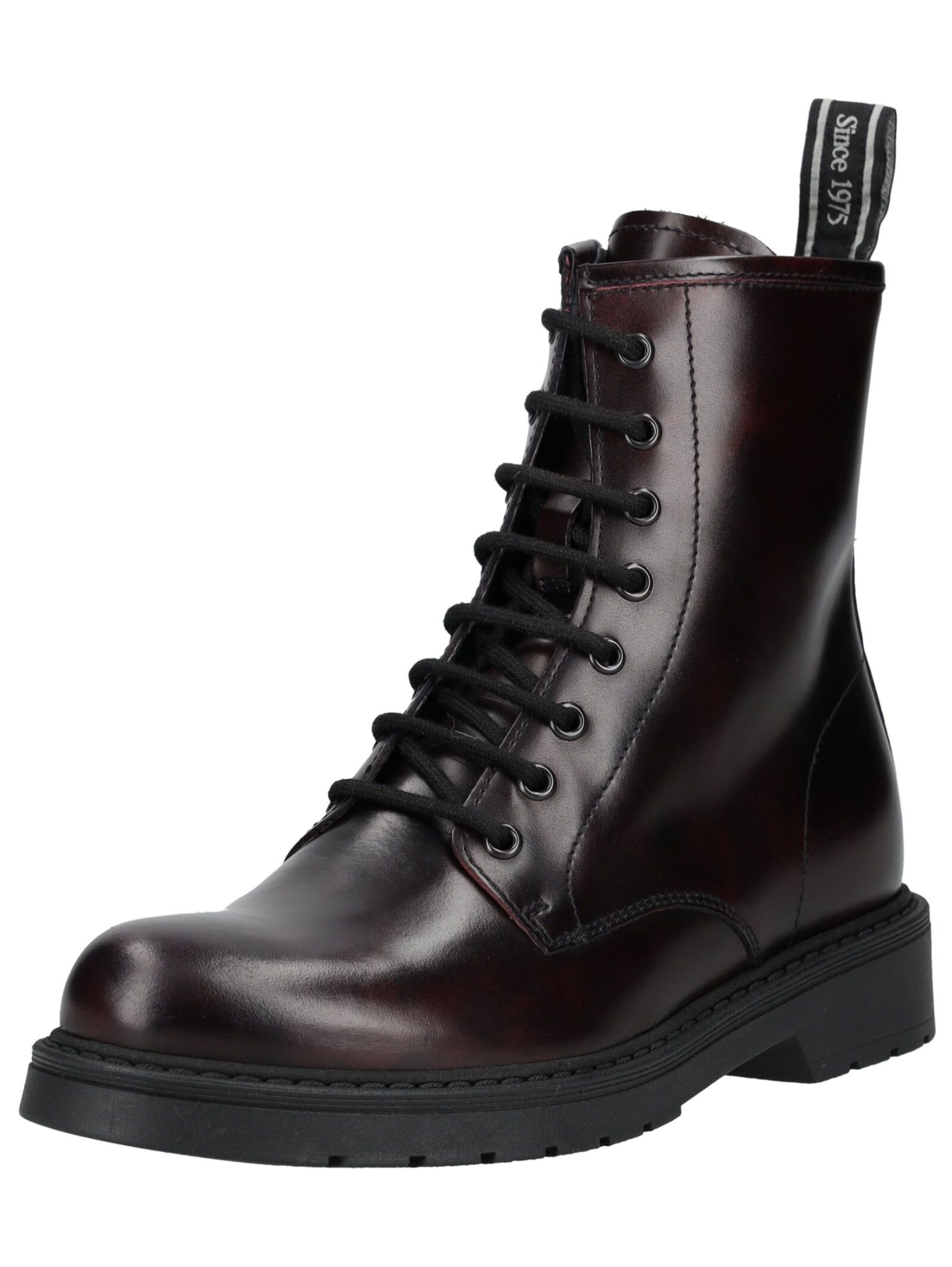 Bottines à lacets Nero Giardini en rouge : devant