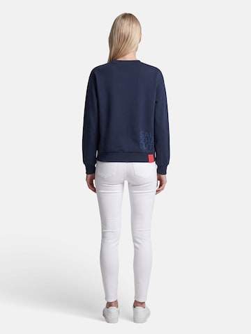 salzhaut Sweatshirt 'Ageweren' in Blauw