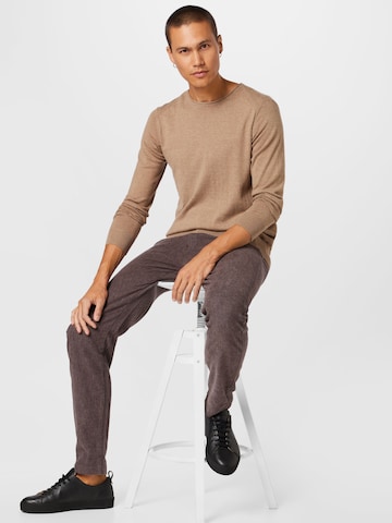 INDICODE JEANS Sweter w kolorze beżowy